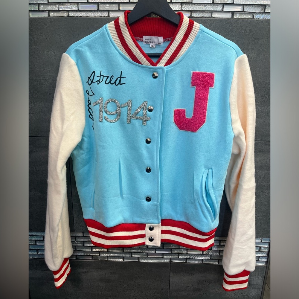 Street Lace Varsity Jacket